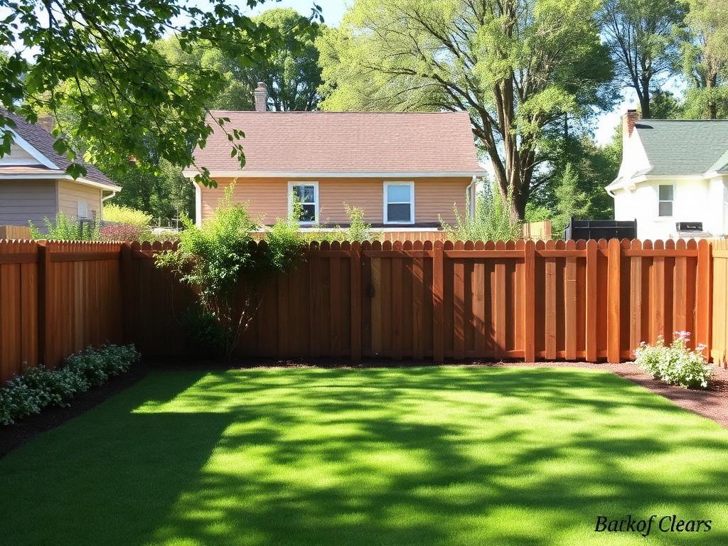 Tidy clean backyard after haul-away